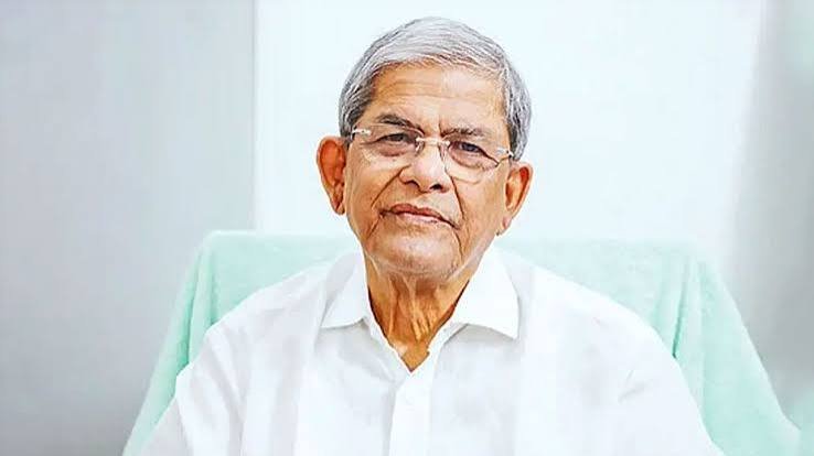 হাসিনা যে ভাষায় কথা বলত, বিরোধী দলও ওই ভাষাতেই কথা বলতেছে: মির্জা ফখরুল