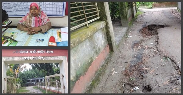 জামালচর সরকারি প্রাথমিক বিদ্যালয়ের বেহাল দশা-যেন ‘একই সুতোয় গাঁথা’ সমান্তরাল দৈন্যদশা