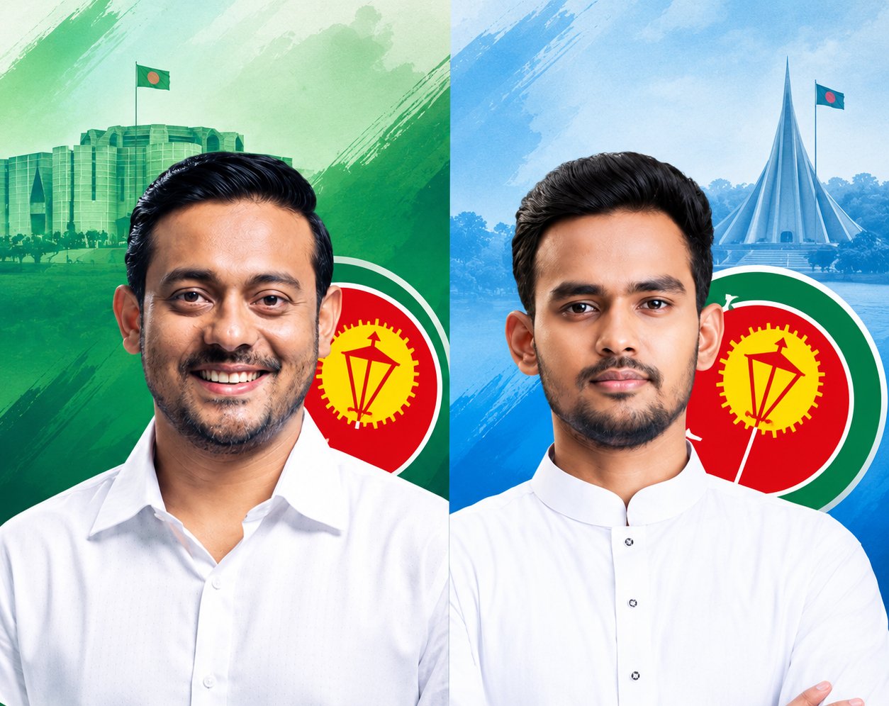 ঢাকা উত্তরে আসিফ, দক্ষিণে নাসীরুদ্দীন পাটওয়ারীকে মেয়র প্রার্থী ঘোষণা এনসিপির