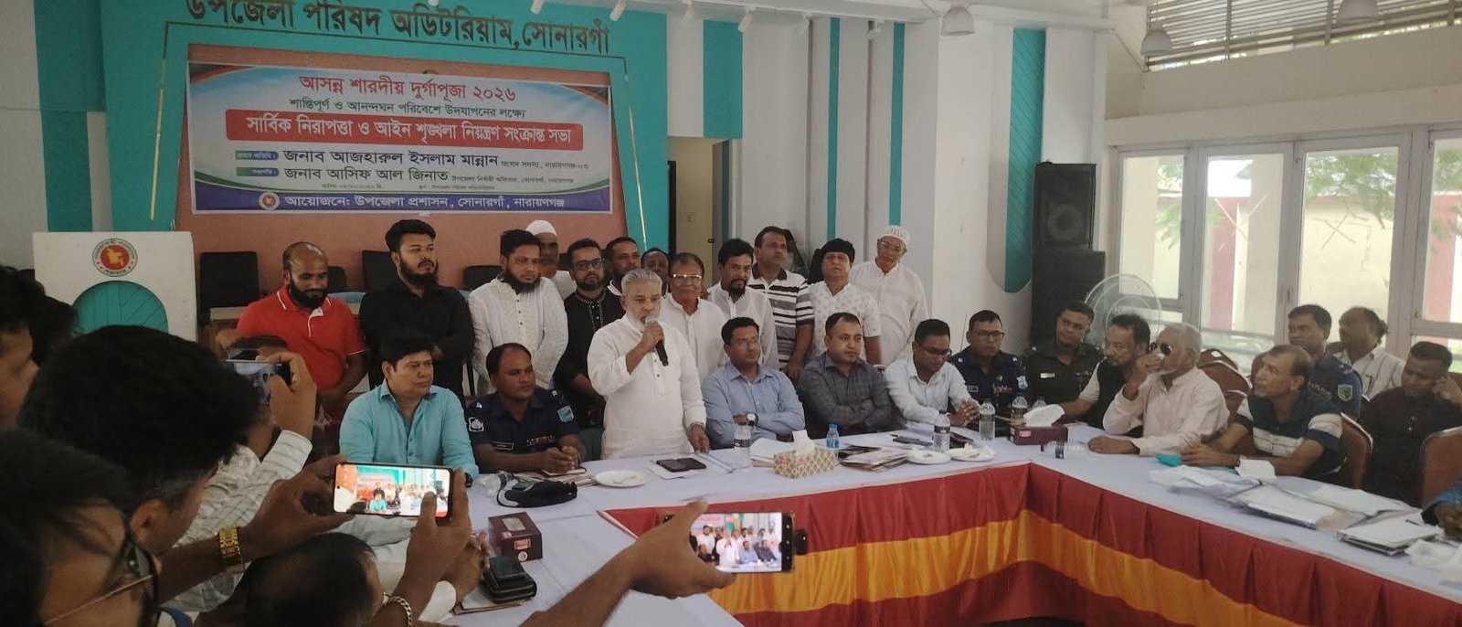সনাতন ধর্মাবলম্বীরা আমার পরিবারের মতো, শারদীয় পূজায় সর্বোচ্চ নিরাপত্তায় আমরা প্রস্তুত: এমপি মান্নান