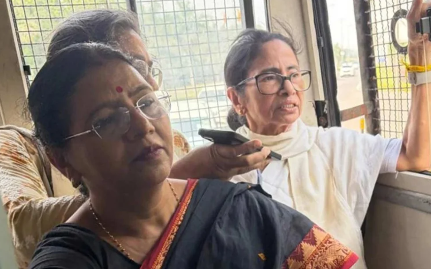 দিল্লিতে আটক মমতা বন্দ্যোপাধ্যায়
